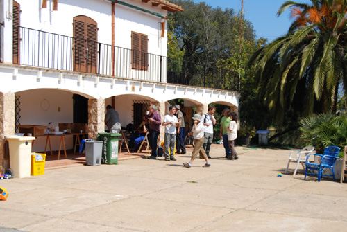 Pati interior de Can Pere Tià.