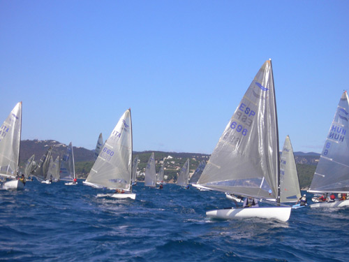 Regata de vela a Palamós, en una imatge d'arxiu.