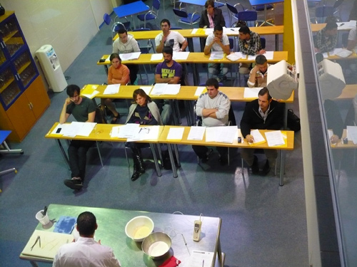 Un moment de la sessió formativa d'ahir.