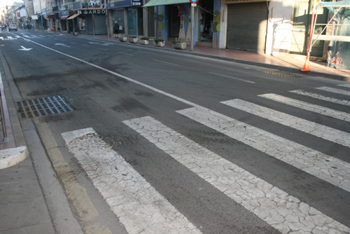El tram on s'ha produït l'accident d'aquest matí.