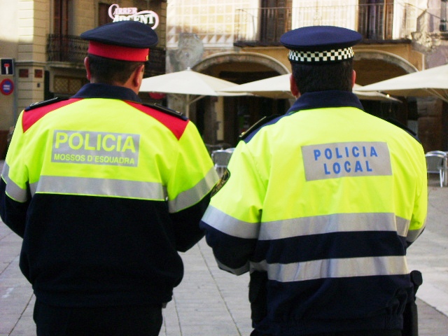 Una patrulla dels Mossos d'Esquadra.