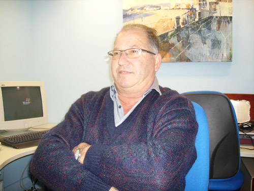 Joan Fontanet, regidor del PP, porta 24 anys en el càrrec.