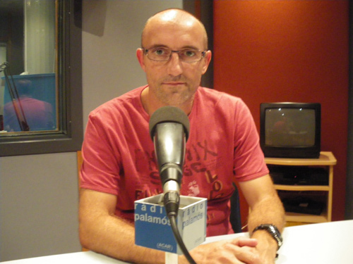 Ramon Monràs, l'entrenador del Palamós CF.