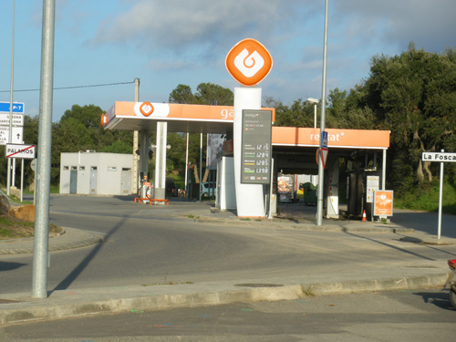La gasolinera de Sant Joan, avui.