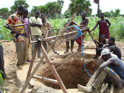 Un dels pobles de Togo on Proide té projectes de cooperació.