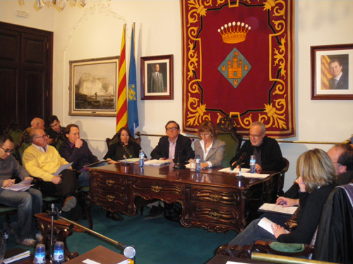 El Ple municipal que es va fer dimarts passat.