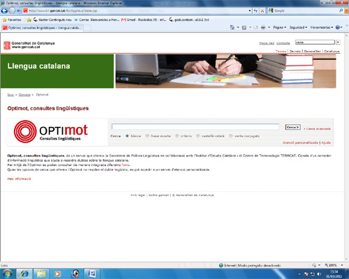 El portal optimot.cat