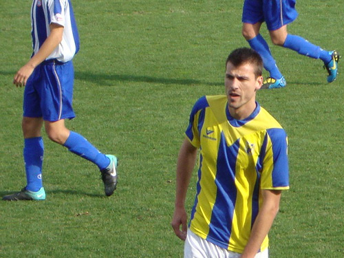 Xavi Casagran, davanter del Palamós CF.