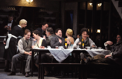 Una escena de l'òpera La Bohème.