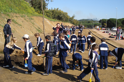 La Festa de l'Arbre 2011, aquest matí.
