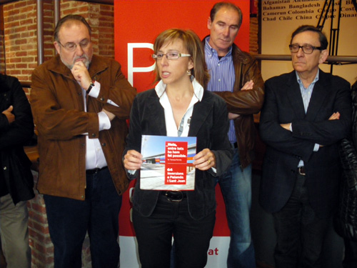 El PSC de Palamós encara va poder fer, la setmana passada, un acte de balanç de gestió.