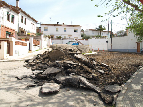 Un dels darrers carrers que s'han incorporat a les obres del projecte 'Palamós millora'.
