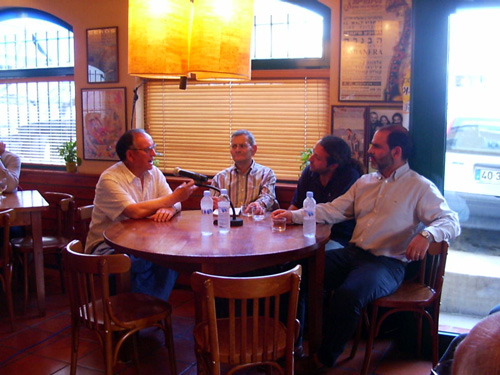 Converses de taverna, a Ca la Pepa Caneja.