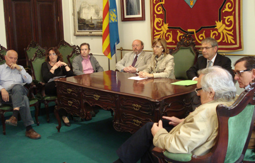 La reunió de l'assemblea de la Mancomunitat que es va fer ahir.