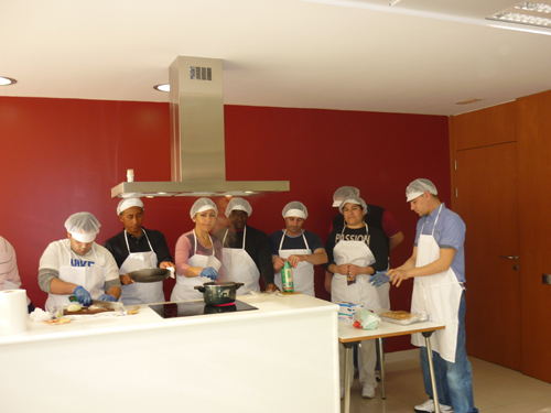 Alumnes d'un dels cursos de formació de 'Palamós millora'.