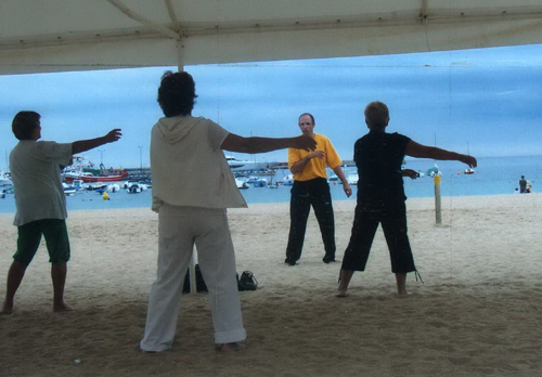 Cada diumenge es faran sessions de Tai-Txi a la platja Gran de Palamós.