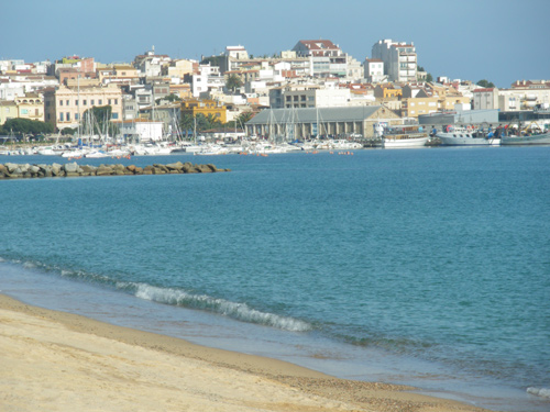 La zona de la platja Gran de Palamós que s'abalisarà en els pròxims dies.