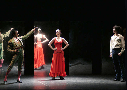 Una escena del ballet 'Bodas de sangre'.