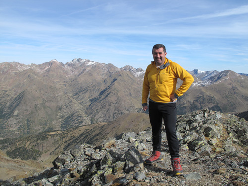 L'alpinista palamosí Zisko Rodríguez.