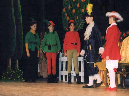 Una funció de la Mostra de Teatre Infantil de Palamós.