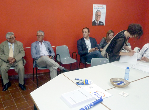 Kelo Martí, cap de llista de CiU, diu que els resultats obtinguts no han cobert les expectatives.