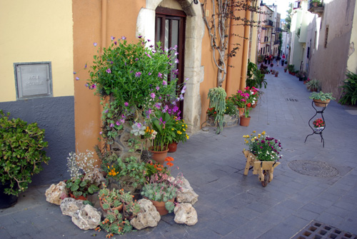 Sant Joan Florit, al barri vell.