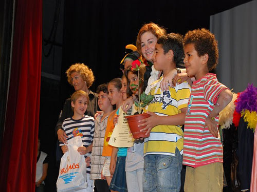 Acte de cloenda de la Mostra de Teatre de 2010.