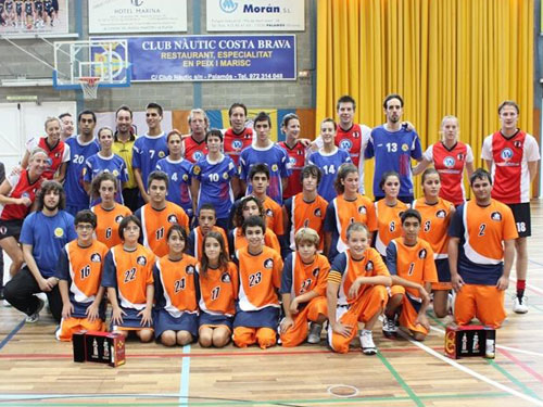 L'equip júnior de l'AEE-IES Palamós.