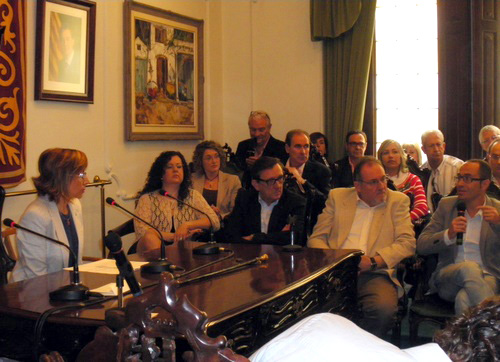 Una imatge del Ple del passat dissabte.