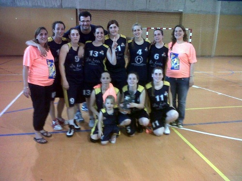L'equip del Palamós-La Fusta, aquest passat cap de setmana a Tarragona.