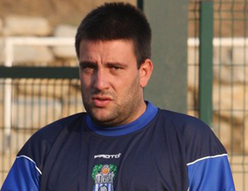 Berto Fernández en la seva etapa al Cassà. (Foto: Ll. Serrat-El Punt).