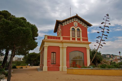 Imatge del Salvament Marítim, a Sant Feliu de Guíxols.