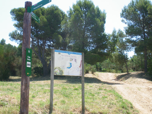 El parc urbà de Cap Gros, un dels elements que vol potenciar l'Agenda 21 de Palamós.