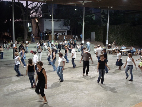 Avui, ball country a Palafrugell.