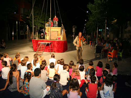Animació infantil, aquesta tarda a la Festa Major de Palafrugell.