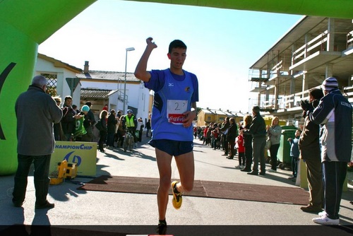 Adel Mechaal en una competició.