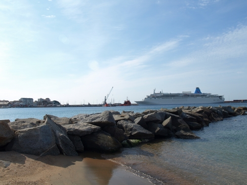 El Thomson Dream ha visitat avui Palamós.