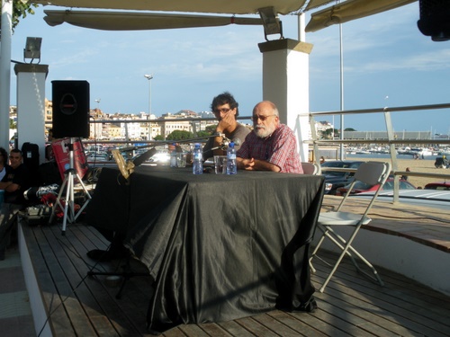 Arcadi Oliveres, dissabte passat a Palamós.