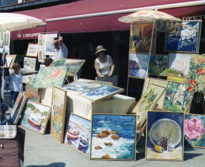 La Fira de Dibuix i Pintura, en una imatge d'arxiu.
