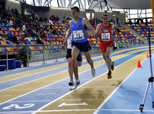 Adel Mechaal en competició, en una imatge d'arxiu.