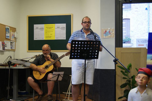 Raimon Gil Sora és un dels poetes de Palamós que ha participat en aquesta iniciativa.