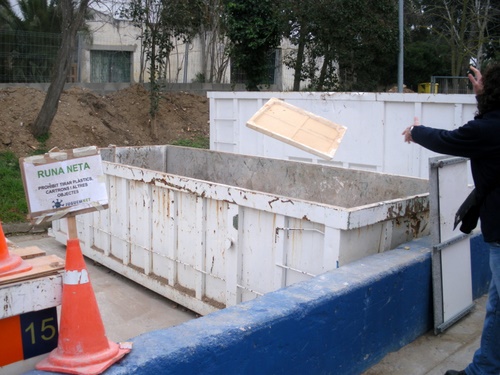 Instal·lacions de la deixalleria municipal.