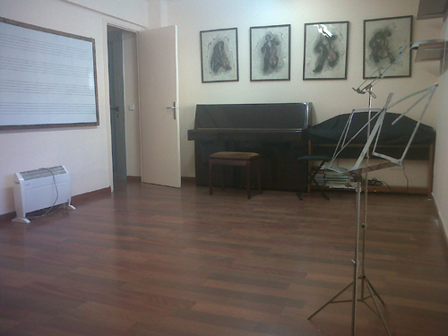 La renovada Escola de Música de Calonge.