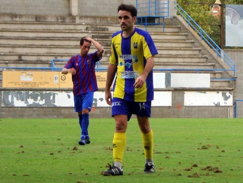Javi Revert, aquest passat diumenge al Nou Estadi. (Foto: Sergi Cortés).