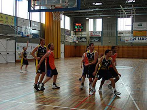 Un partit de l'Alupu Palamós, la temporada passada.