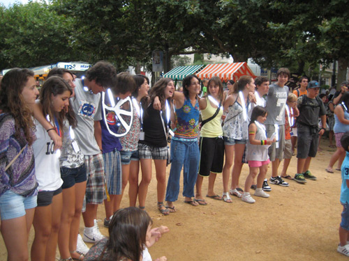 Participants al Campus Jove de 2010.