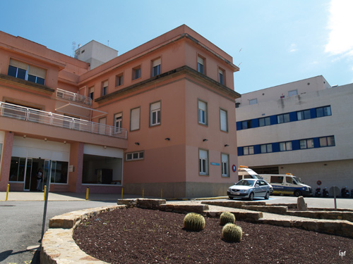 L'hospital comarcal de Palamós.