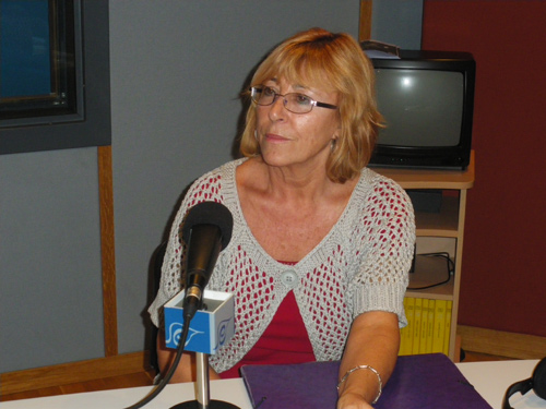 La presidenta d'Afatram, Helena Ordoyo.