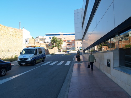 El carrer del Doctor Flèming, avui.