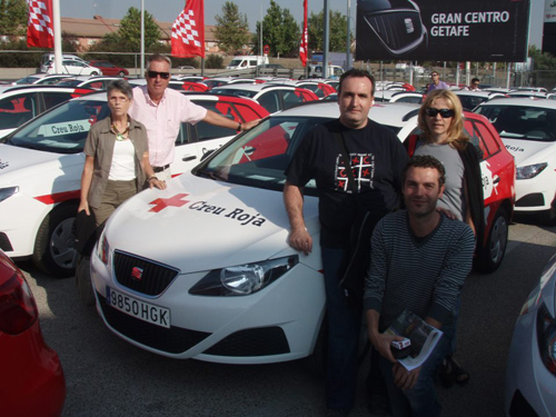 El nou Seat Ibiza de Creu Roja Palamós.